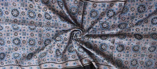 Mashru silk fabric Ajrakh craft