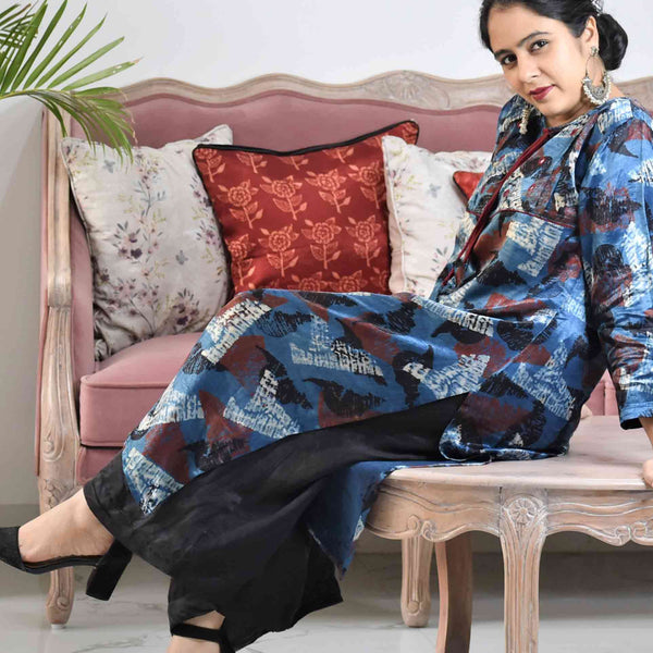 Silk kurtis online cheap