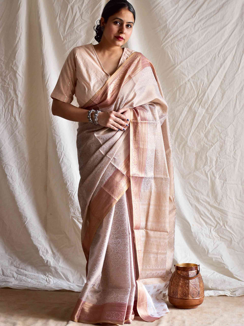 Kudrat - kota silk Brocade saree