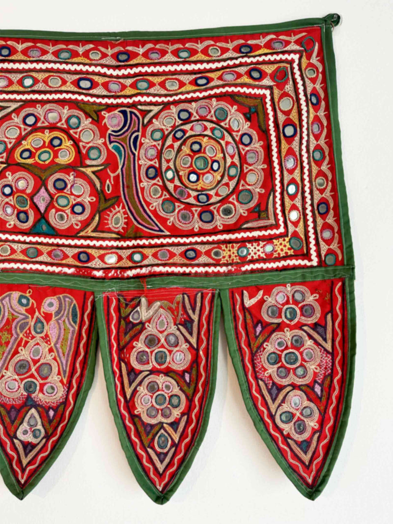 Nav - Hand embroidered vintage toran