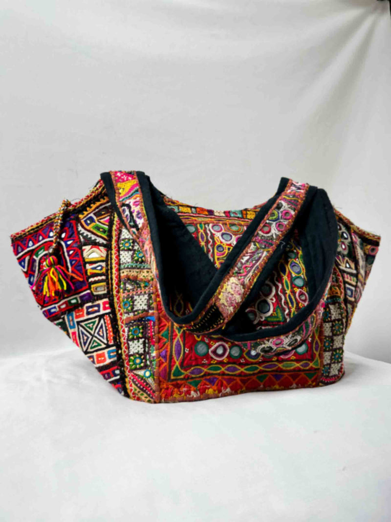 Ahir - mirror work hand bag