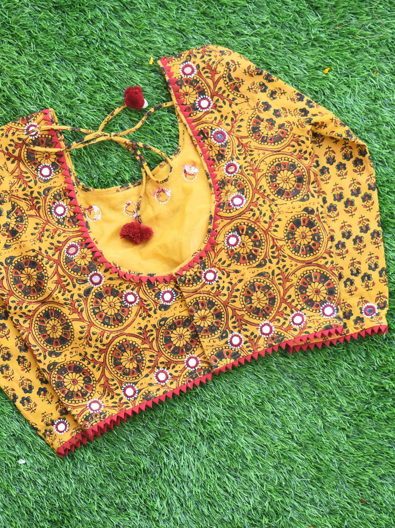 Mirror work blouse