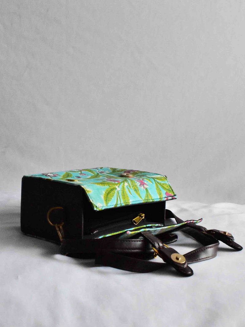 Pink Flower - Printed Cotton bag