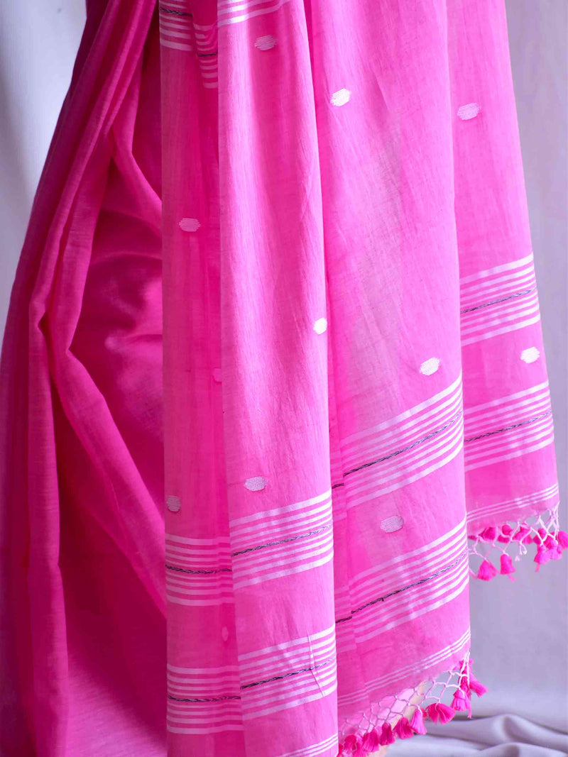 gulaal - Jamdani cotton saree
