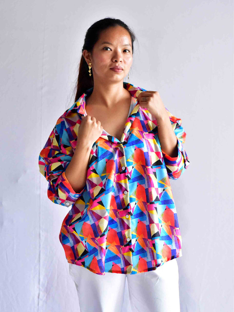 Macaw - Printed oversized Shirt