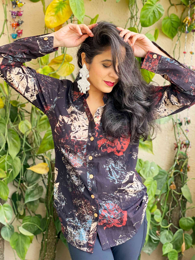 Ajrakh Cotton Tops