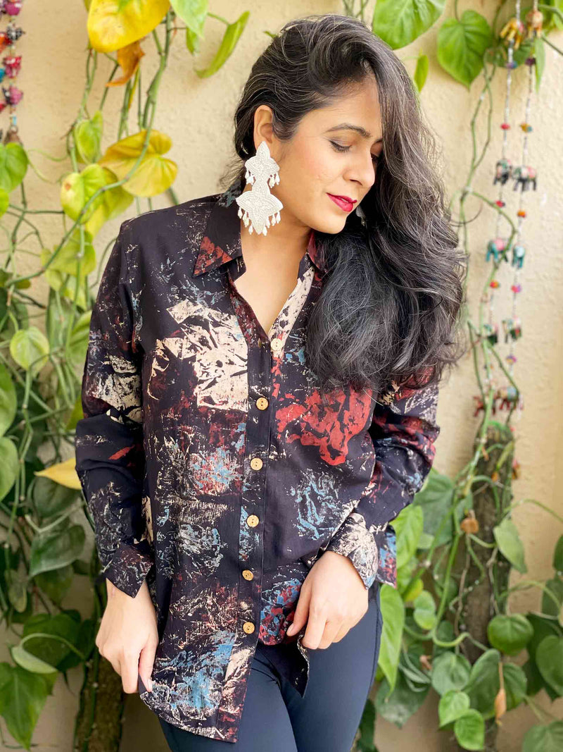 Ajrakh Cotton Tops