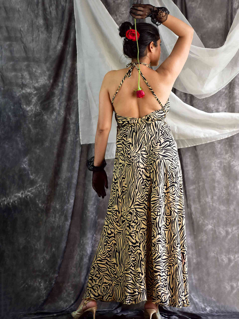 Asin - halter neck dress
