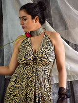 Asin - halter neck dress