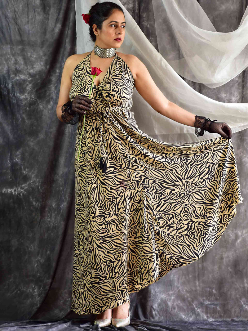 Asin - halter neck dress