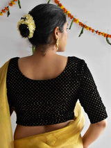 Onapottan - Velvet sequin blouse