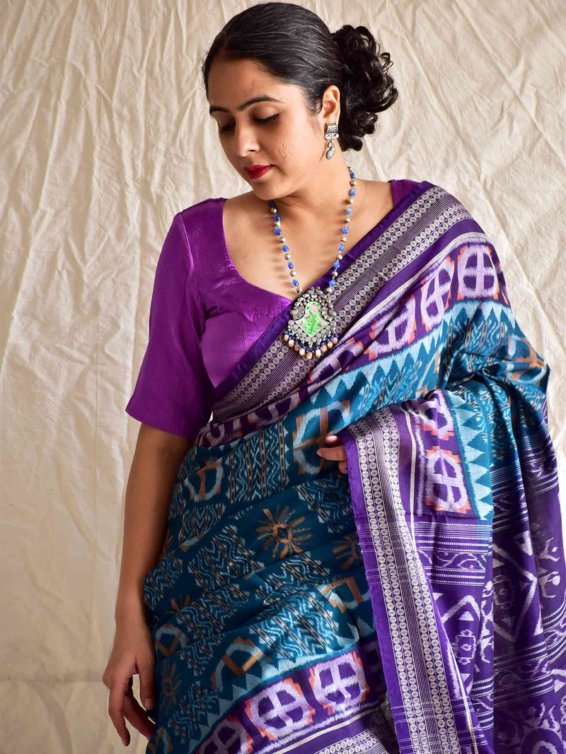 Made in heaven - Handwoven ikat saree
