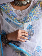 samundar -  Kota Doria Dupatta