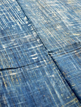 Brushes - hand block printed Ajrakh Cotton fabric $40 per meter