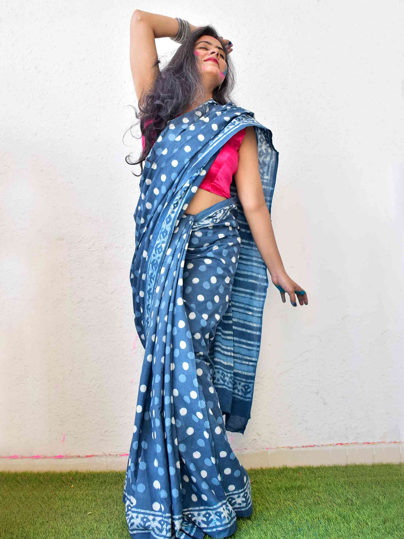 Rang Barse - Mul Cotton Saree