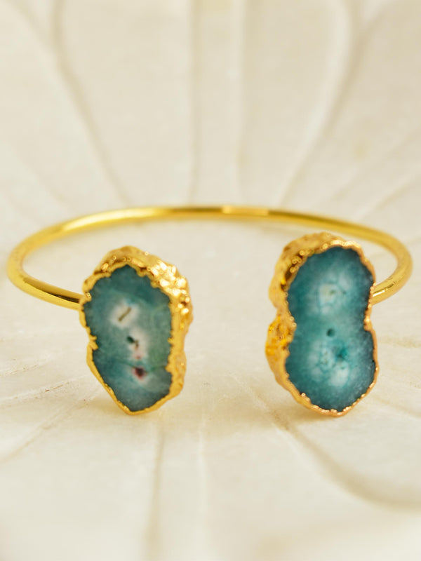Ocean - Gold plated Bracelet