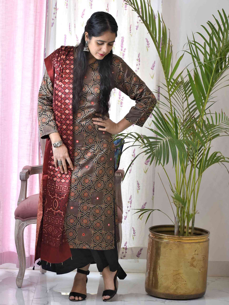 Mashru shop silk kurtis