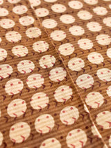 Glare - Hand block printed Cotton fabric $38 per meter