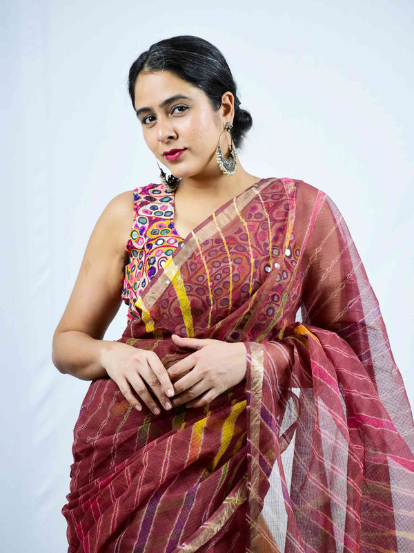 Buy Kota Doria Saree Online