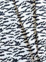 tiger - Hand block printed Cotton fabric $37 per meter