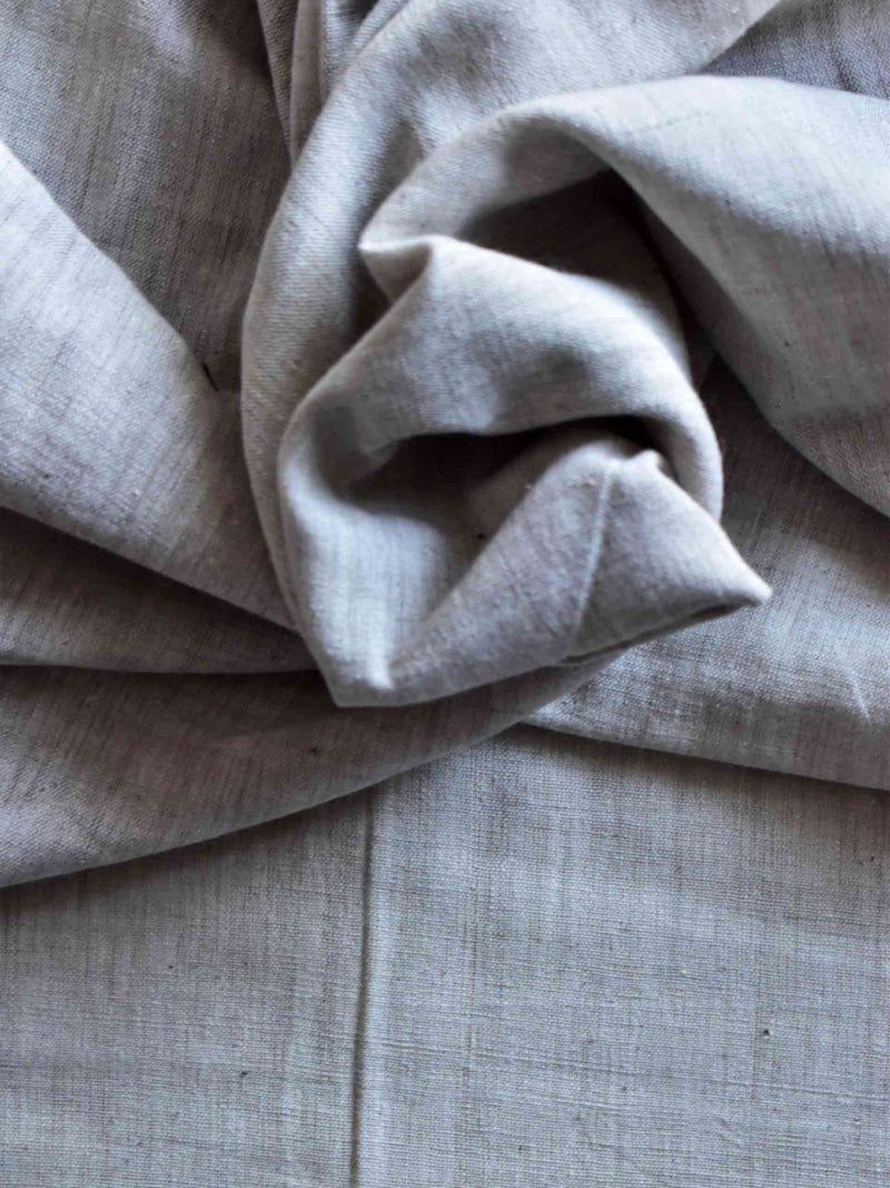 rusty  -Handwoven cotton fabric $47 per meter
