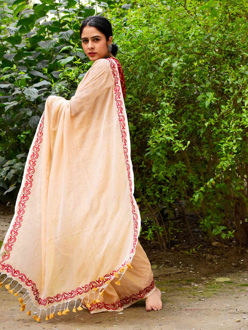 Buy Zari Striped Silk Saree Online