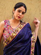 Zari Striped Silk Saree