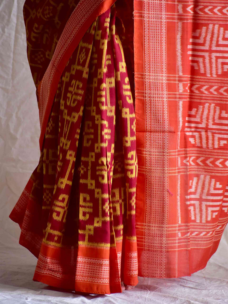Mehran - Handwoven ikat saree