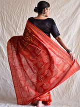 Mehran - Handwoven ikat saree