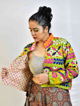 Tota - Reversible Mirror work Jacket