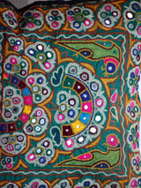 Tota - Kutch Mirror Work Cushion Cover 14 X 14