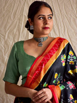 Malhaar - Mashru silk blouse