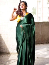 Buy Mashru Silk Saree in USA