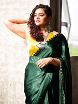 Buy Mashru Silk Saree in USA