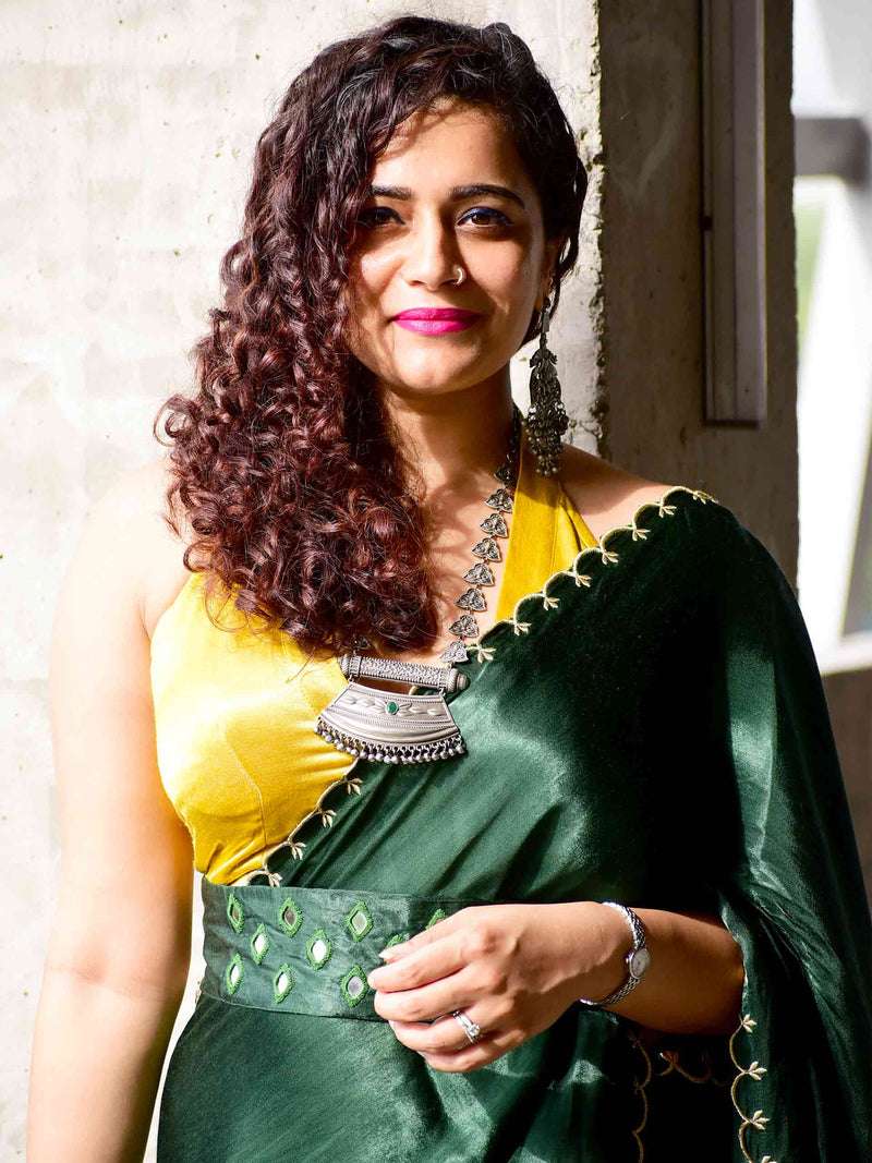 Buy Mashru Silk Saree in USA