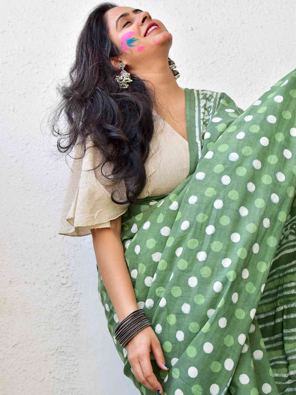 Mohe Rang de - Mul Cotton Saree