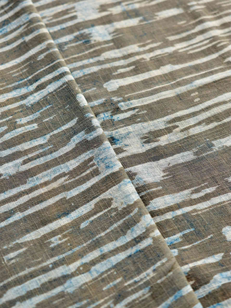Abstract - Hand block printed Cotton fabric $39 per meter