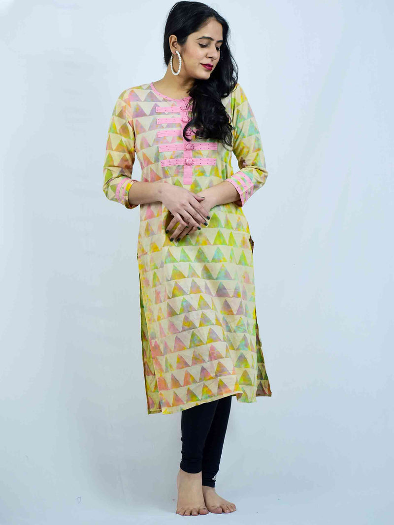 Pyramids - Cotton kurti