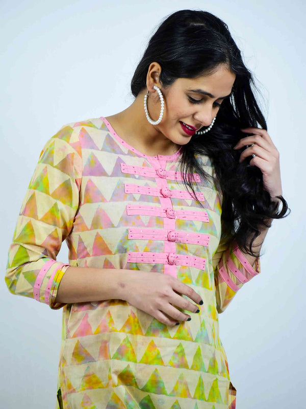 Pyramids - Cotton kurti