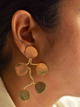 Hip - gold plated earing