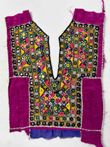 034 Vintage Mirror work Front Dress Patch 15*11