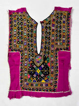 036 Vintage Mirror work Front Dress Patch 15*11