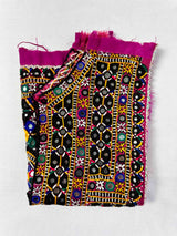 036 Vintage Mirror work Front Dress Patch 15*11