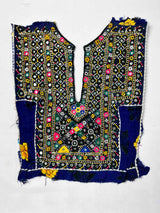 037 Vintage Mirror work Front Dress Patch 13*11