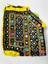 044 Vintage Mirror work Front Dress Patch 12*11