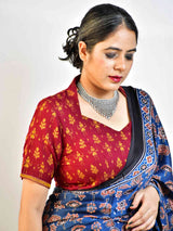 Lady - Handwoven Ikat blouse