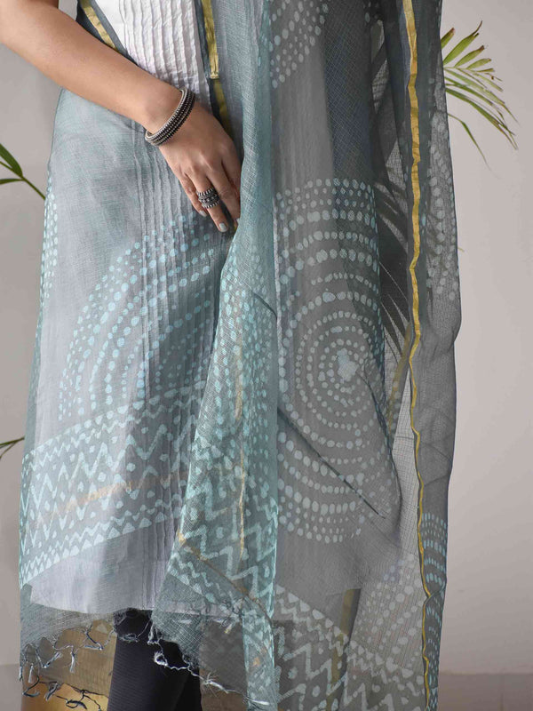 polka dupatta