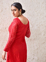 Dhai Akshar - Straight Cut Dress
