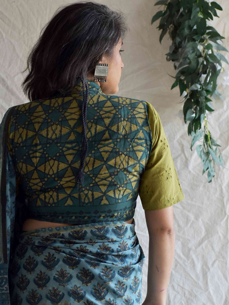 breeze - Dabu cotton blouse