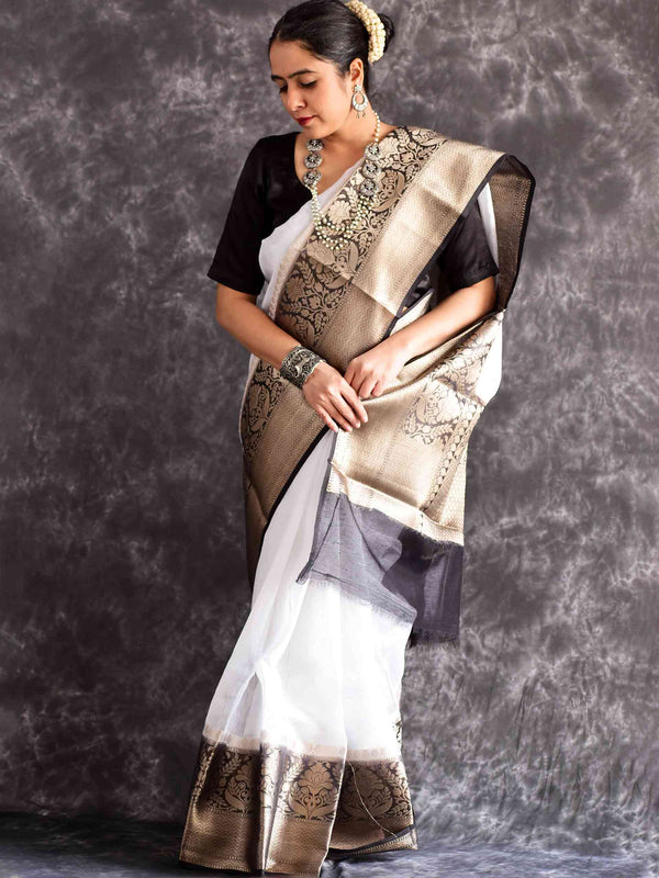 Milan - Linen zari Saree